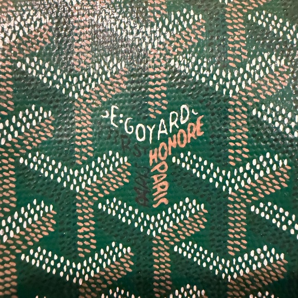 Goyard Green Travel Bag - Picture 3 of 3
